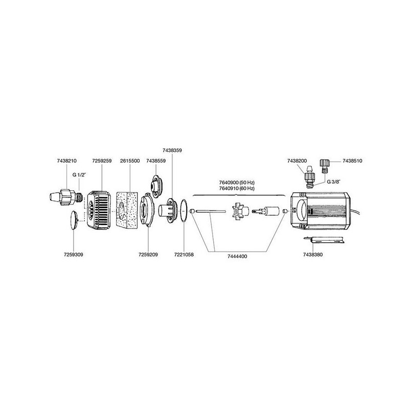 čerpadlo EHEIM universal 1250 1200l/h