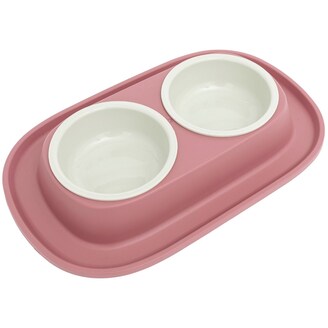 Miska Comfy Smart Clean 230+230 ml Pink