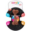 Comfy hračka zubní kost barbecue 8,5 cm hnědá
