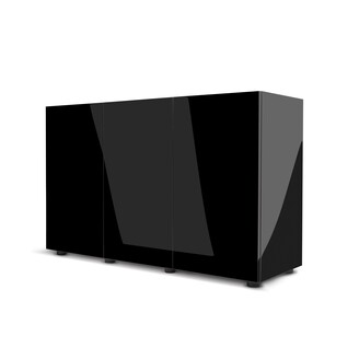 Skřínka AQUAEL pod akvária GLOSSY 120 černá - SMONTOVANÁ