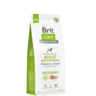 Brit Care Dog Sustainable Adult Medium Breed 12 kg 
