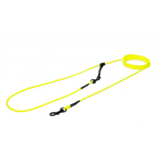 Tamer lanové vodítko Easy Long - Slim, neon žluté, 2,5 m