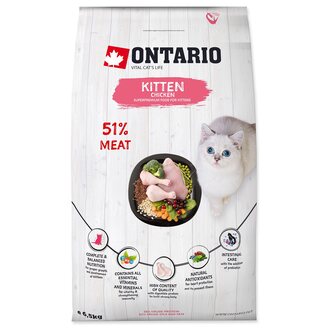 Ontario Kitten Chicken 6,5 kg