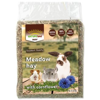 Nature Land Hay Seno s chrpou 0,65 kg 