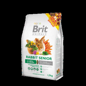 Brit Animals Rabbit Senior Complete 1,5 kg 