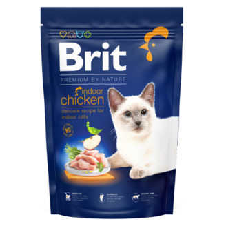 Brit Premium by Nature Cat. Indoor Chicken 8 kg 
