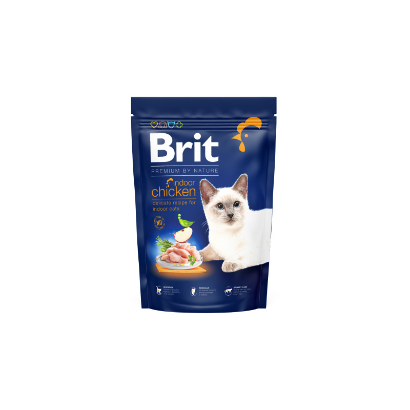 Brit Premium by Nature Cat. Indoor Chicken 8 kg 