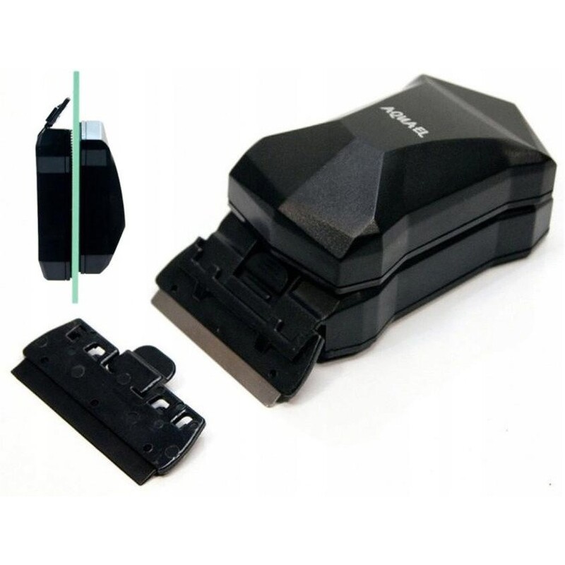 Aquael magnetický čistič M 2v1 pro sklo do 8mm